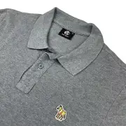 NEW Paul Smith Men’s 100% Cotton S/S Zebra Polo Shirt Gray • XS