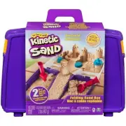 Kinetic Sand, Folding Sand Box with 2lbs of Kinetic Sand, Includes Molds and...