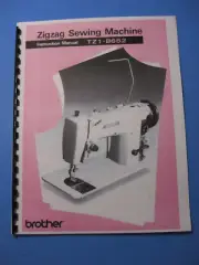 Brother TZ1-B652 Sewing Machine Manual - Printed