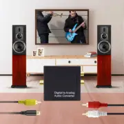 192KHz Optical To L/R DAC Decoder Digital Coaxial SPDIF To Analog RCA 3.5mm Jack