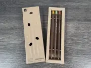 Caran d’Ache Nespresso Pencils Swiss Wood Graphite HB Set of 3 NIB Limited Ed.