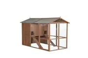 YES4PETS XXXL Walk-in Chicken Coop Rabbit Guinea Pig Hutch Ferret Hen Cat House