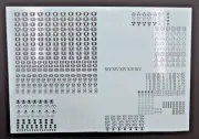 Chaos Space Marines Death Guard Infantry transfer sheet Warhammer 40k