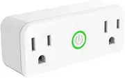Smart Plug,Wi-fi Socket Outlet,Compatible with Alexa Work with Google Assistant,APP Remote Control,Voice Control Smart Outlet