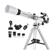 Telescope 90mm Aperture 900mm - Vertisteel AZ Mount Base, High Precision Adju...