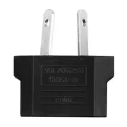 40PCS High Quality US Plug to AU Plug AC Wall Universal Travel Power Socket Plug Adaptor(Black)