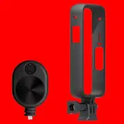 High Quality Mini Bullet Time Cord Aluminum Rabbit Cage Frame Case f Insta360 X3