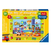 16pc Ravensburger Fun Day at Playgroup First Floor Jigsaw Puzzle Game 49x36cm 2+