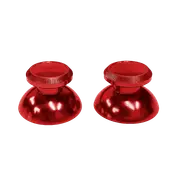 Pair of PS5 3D Rocker Metal Aluminum Caps Dual Sense Controller Red