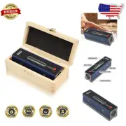 Carbon Steel 6" Precision Level - 0.0002" Accuracy, Bubble Wrap Protected
