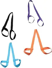 BCOATH 4pcs Yoga Mat Strap Outdoor Yoga Mat Yoga Carrying Strap Outdoor Exercise Mat Portable Sports Mat Straps Yoga Mat Slings Yoga Mat Carrying Strap Fitness Polyester Cotton Belt Light