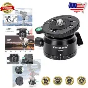 66mm Tripod Leveling Base for DSLR & Camcorder – Perfect for 360° Panoramas