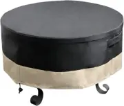 30-Inch Round Fire Pit Cover – Full Coverage, Water-Resistant Patio Furniture Co
