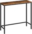 Narrow Console Table, 29.5" Small Entryway Table, Thin Sofa Table, Side Table