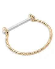 Allsaints Rope Chain Bangle Bracelet