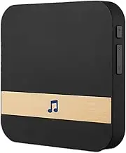Wireless Doorbell 4 Levels 20-80dB 52 Ring-Tones WiFi Video Doorbell Loud Chime Smart Door Bell Plug in Receiver Indoor