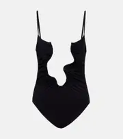 [Christopher Esber] Christopher Esber Salacia cutout swimsuit AU 8 black