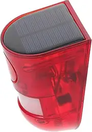 Alipis 1Pc Sensor Security Light Durable LED Alarm for Farm Outdoor Warning Easy Install Solar Powered Strobe Light for Enhanced Safety and Protection