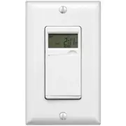 Enerlites 7-day Programmable Timer Switch White Lights Fans HET01-C FAST SHIP C2
