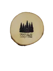Create Your Own Magic Wooden Coaster Woodland Coasters