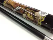Illusion Graphite Australian Bush Ranger Pool Snooker Billiard Cue Horses Gun...