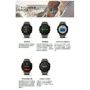 【eYe攝影】全新 GARMIN Fenix 6S Pro Solar 太陽能手錶 GPS 智慧手錶 防水 運動手錶