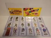 TEENAGE MUTANT NINJA TURTLES BONKERS WRAPPERS AND STICKER SET TMNT