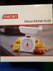 Roscan Food Scale Deluxe Kitchen scale Perfect for portion control NIB