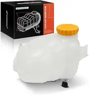 A-Premium Engine Coolant Overflow Recovery Reservoir Tank with Cap with Sensor Compatible with Saab 9-5 1999-2009 2.3L, Replaces 90467473