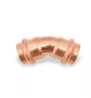 Viega ProPress 1-1/4" x 1-1/4" P1xP2 45 degrees copper 77033