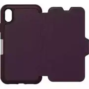 OtterBox STRADA Series LEATHER FOLIO for Apple iPhone XR - Royal Blush (PURPLE)