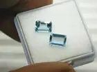 2.00 Ct Aquamarine Emerald Cut Loose Gemstones