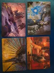 MTG Art Series Streets of New Capenna Near Complete Set 75 - four Signature dups