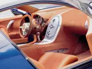 Cars 1999 bugatti e b 18 4 veyron concept supercar Desk Mat Stitched