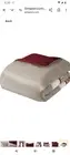 Madison Park Faux Silk Comforter Set/Queen/Red & Tan/#23 Pcs
