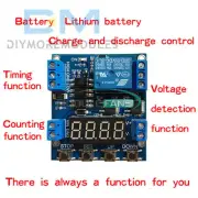 6-30V 1-Channel Relay Module Durable Trigger Delay Cycle Timer Circuit Switch