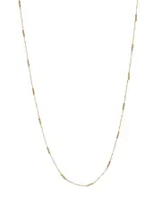 Moon & Meadow Bar Station Necklace in 14K Yellow Gold, 16 - Exclusive
