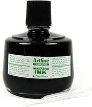 Artline, 100331, ESK-3 Permanent Marker Refill Ink, 330cc, Black
