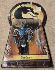 Mortal Kombat Sub Zero Action Figure Mortal Kombat Deception Jazwares 2005