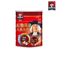 在飛比找momo購物網優惠-【QUAKER桂格】紅麴蕎麥健康大燕麥片700gx1罐