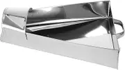 iplusmile Stainless Steel Popcorn Shovel Ice Spoon Snack Scoop Triangle Packaging Spoon for French Fries Nuts