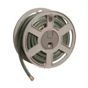 Suncast Sidetracker Garden Hose 100 ft Wall Mounted Tracker with Removable Reel