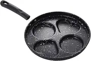 BIUDECO Multi Function Nonstick Frying Pan Skillet for Eggs Pancakes Convenient Breakfast Tool for Daily Use for Omelettes Hamburgers and More
