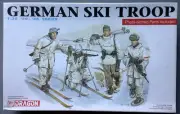 Dragon 6039 German Ski Troop 1:35 Scale Model Kit Photo Etched Parts Included