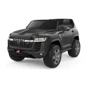 Volta Toyota Landcruiser Black 12V Motor Kids Ride On Car Smart Control Toy 3+