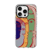 iPhone 16 Pro Clear Case MagSafe Compatible whispering night by ana leovy