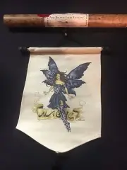 RARE Amy Brown Faery Fanions ~ Canvas Fairy Hanging Banner - Original #7&11