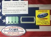 CCMS OMC, Johnson, Evinrude, Race Reed Valves & Intake Stuffer Kit 40-60hp