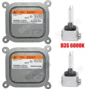 2 Kits For Chevrolet Corvette 05-13 Xenon Faros Ballast HID Control + D3S
