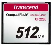 Transcend 512MB Industrial CF220I 220X Ultra CompactFlash (SLC) TS512MCF220I